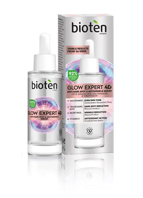 Νέο λανσάρισμα για το bioten με την σειρά Glow Expert 4D 4