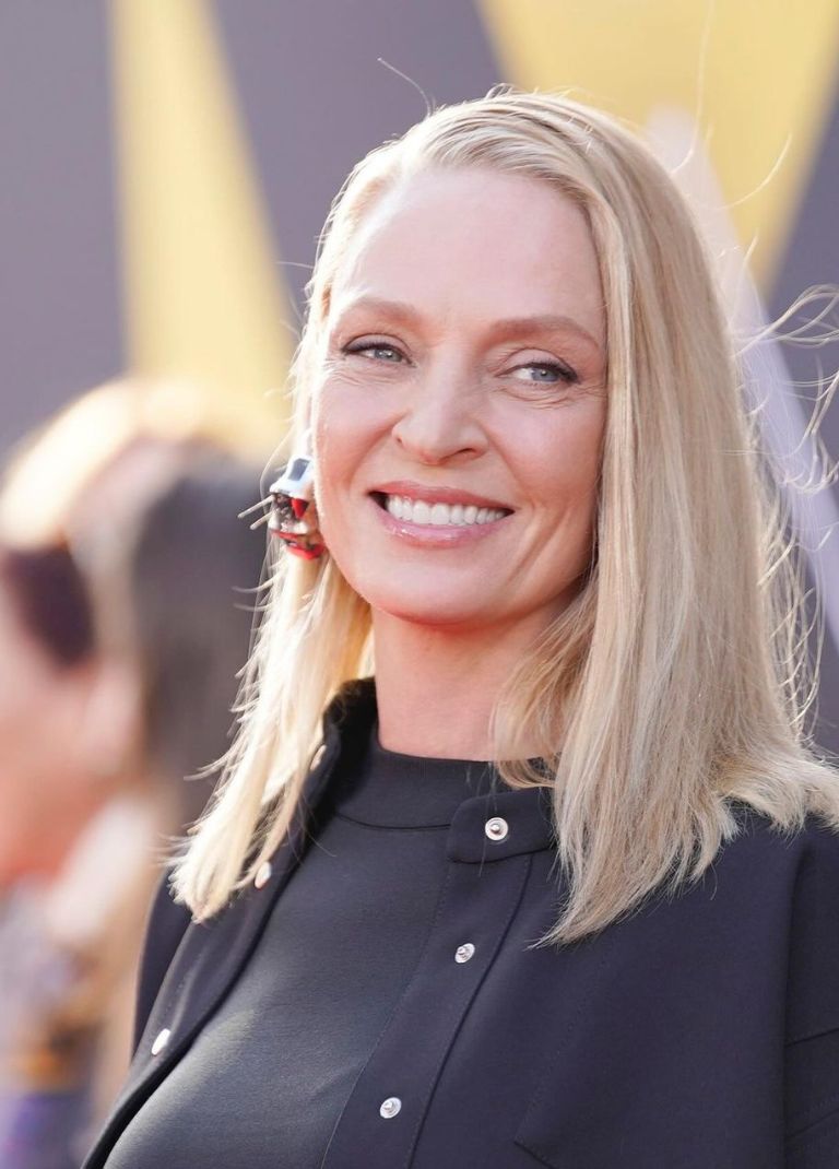 Uma Thurman: Έκανε reunion για τα 30 χρόνια του Pulp Fiction και πόζαρε με το πιο φρέσκο μακιγιάζ 2