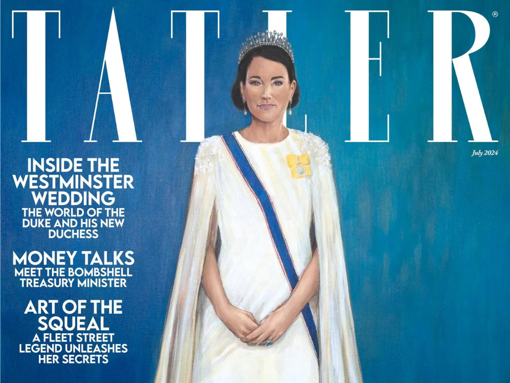 Η Kate Middleton πρωταγωνιστεί στο εξώφυλλο του Tatler – Το σκίτσο από τη δημιουργό Hannah Uzor 1