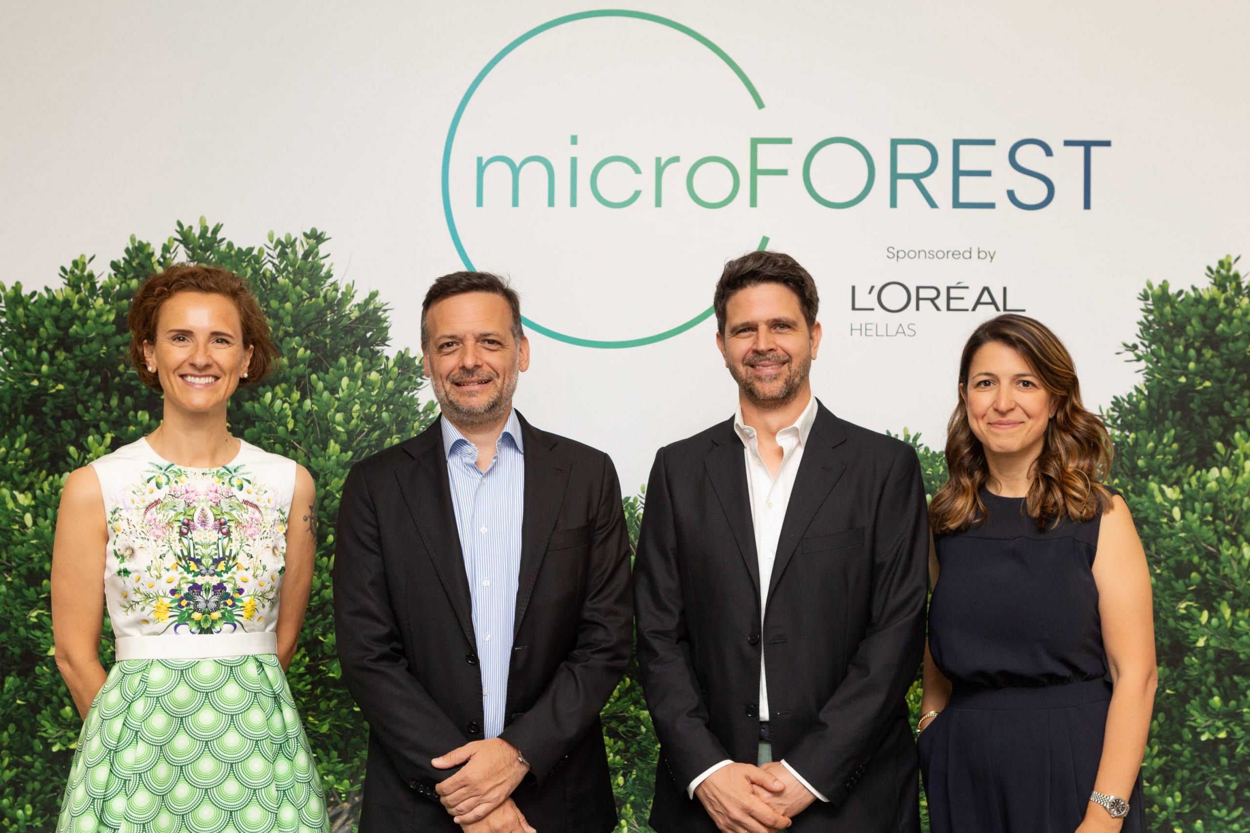 Ένα microForest φυτεύεται στην καρδιά της Αθήνας από τη L’Oréal Hellas 1