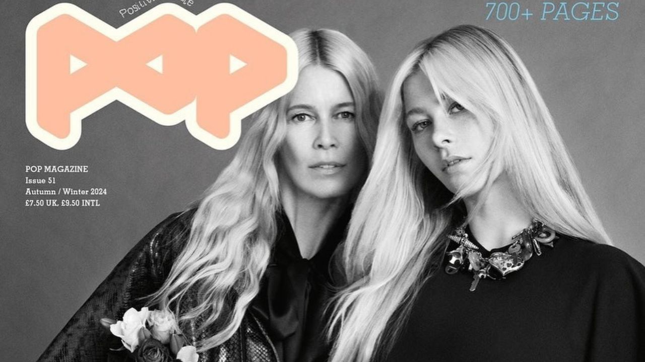 Η Claudia Schiffer ποζάρει σε εξώφυλλο με την 19χρονη κόρη της Clementine και όλοι σχολιάζουν την ομοιότητά τους 1