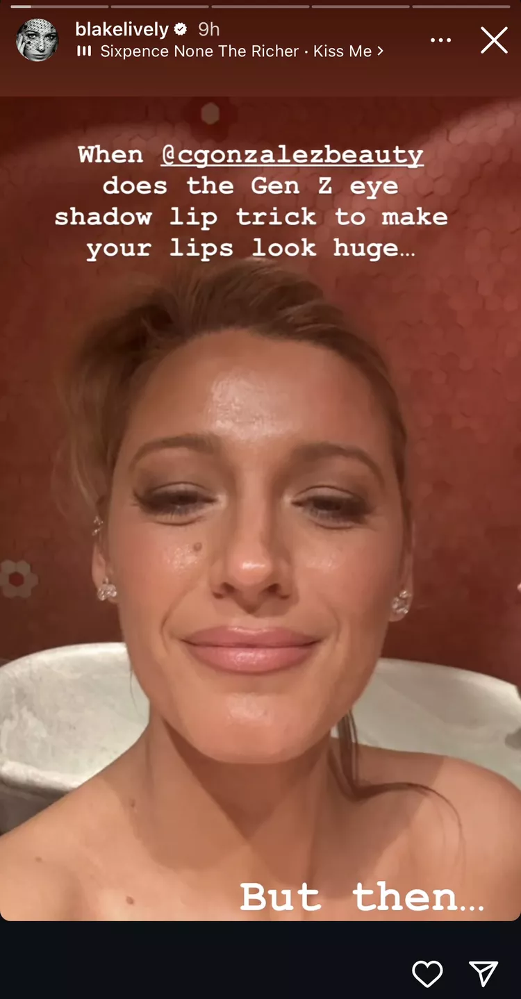 Η makeup artist της Blake Lively έχει το τέλειο hack για σαρκώδη χείλη 2