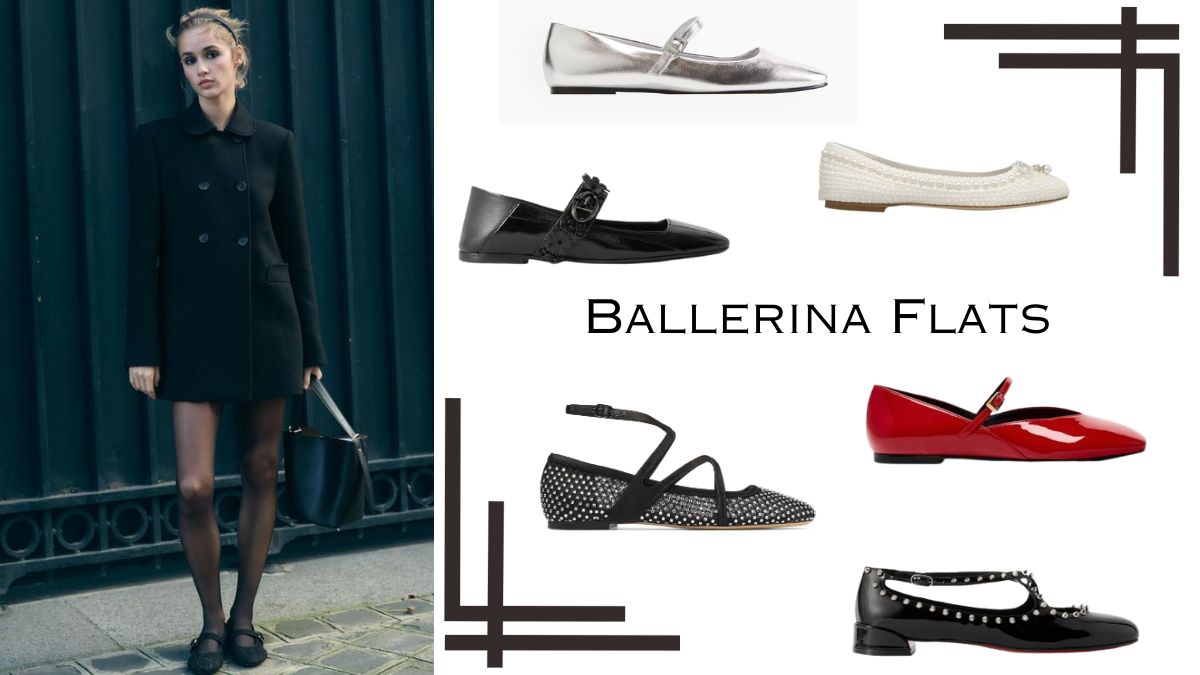 Ballerina flats: 12 ζευγάρια που θα αντικαταστήσουν τα ψηλοτάκουνά σας αυτές τις γιορτές 1