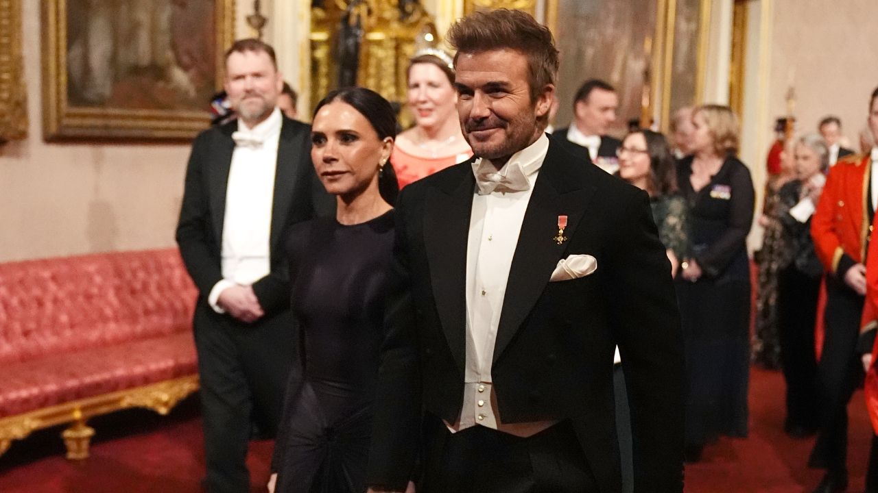 Victoria και David Beckham: Το power couple στο παλάτι του Buckingham για χάρη του εμίρη από το Κατάρ