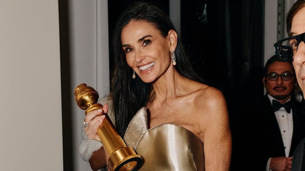 Demi Moore: Η πρώτη ανάρτηση μετά τη βράβευσή της στις Χρυσές Σφαίρες