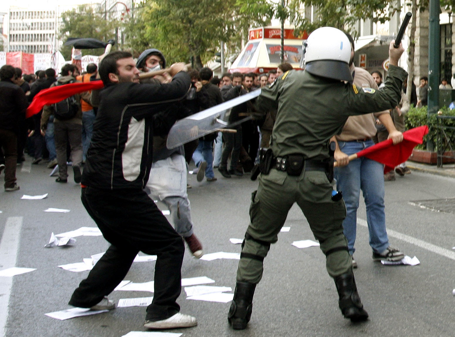 Επεισόδια στο πανεκπαιδευτικό συλλαλητήριο