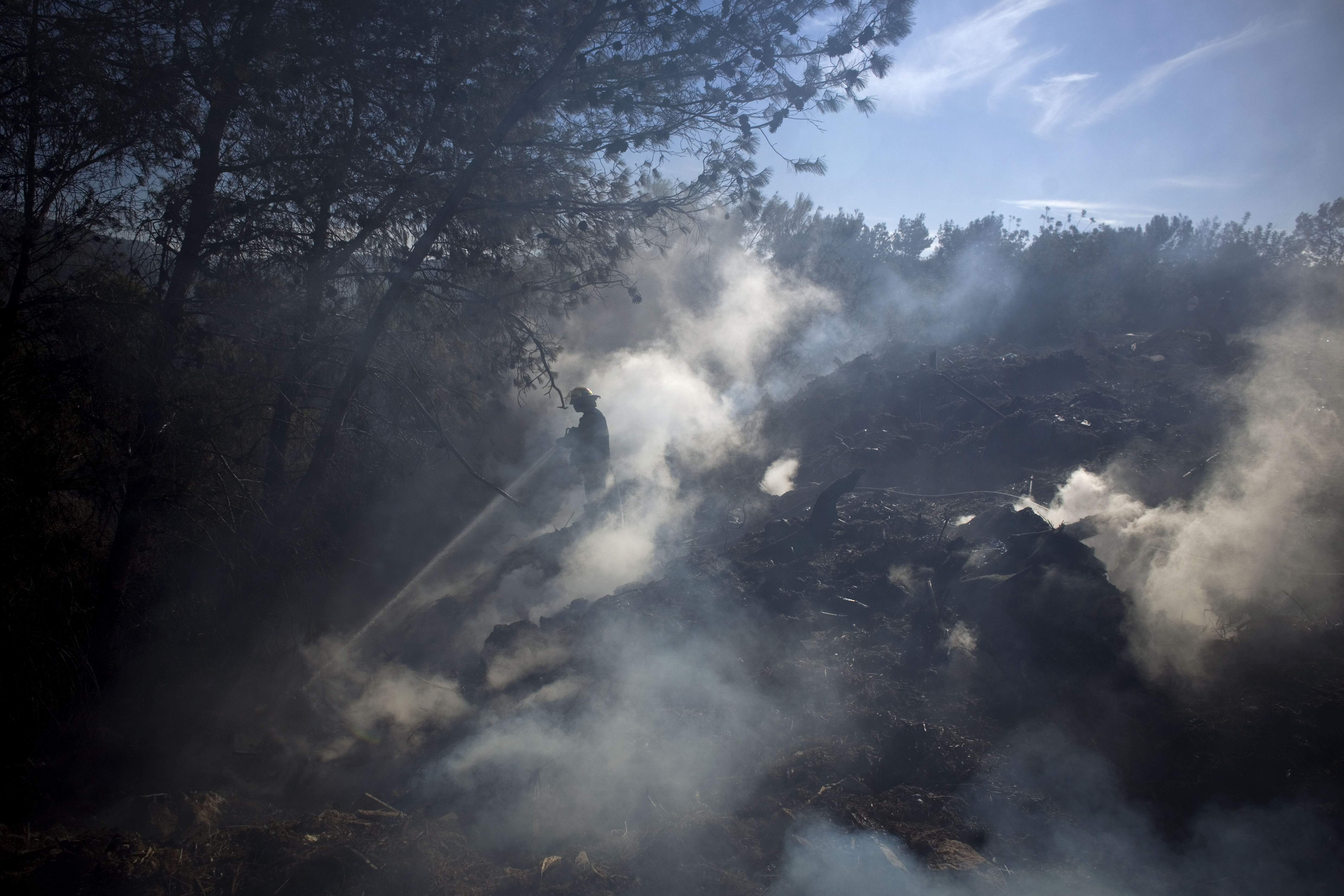 <b>Ισραήλ</b>Εσβησε η μεγάλη φωτιά στην περιοχή Καρμέλ