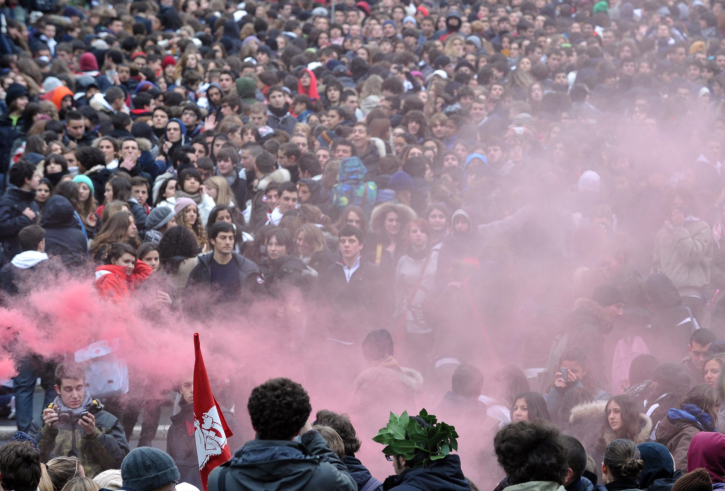 <b>Ιταλία </b>Κινητοποιούνται δυναμικά οι φοιτητές την Τετάρτη