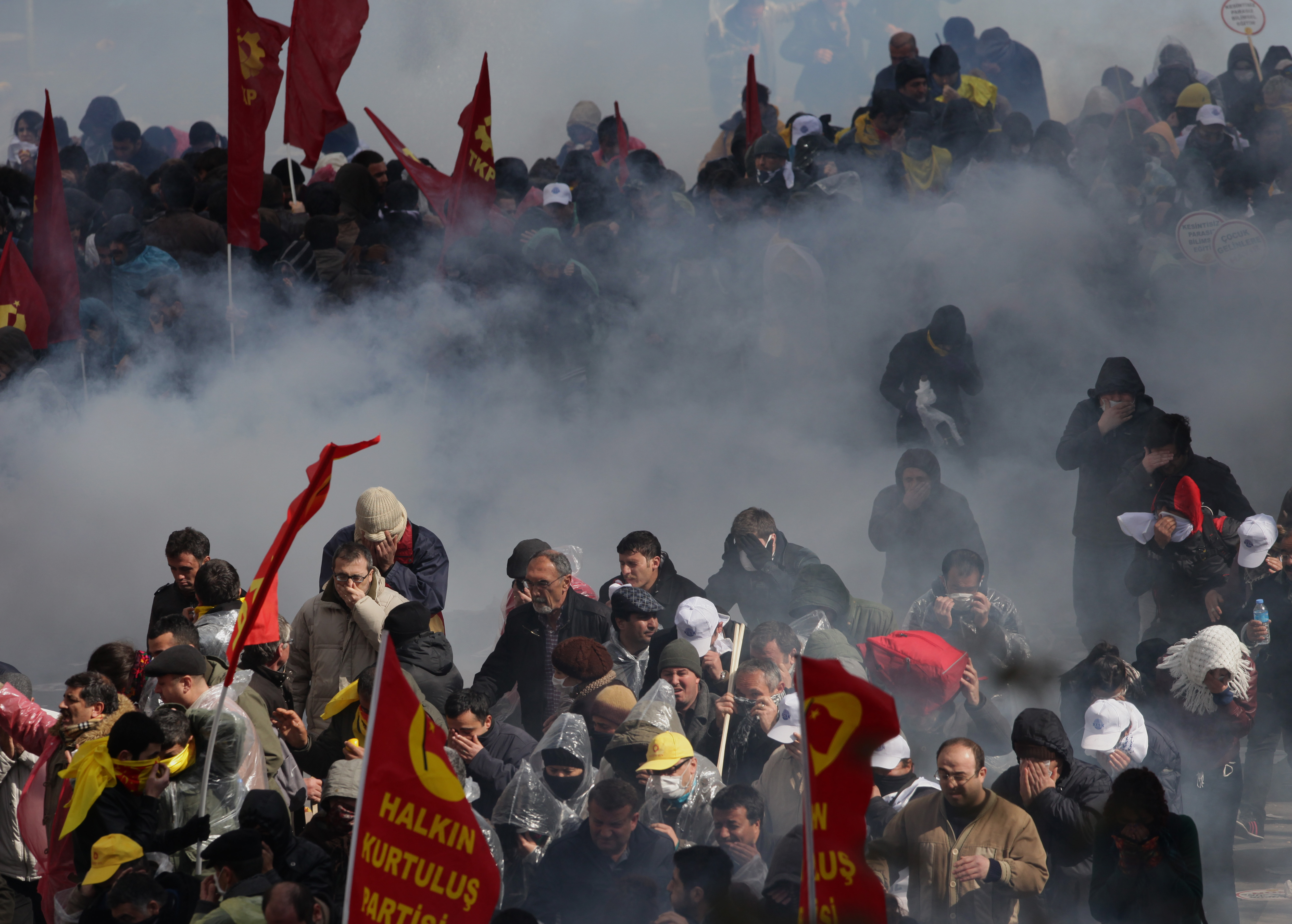 Τουρκία: Αστυνομική καταστολή σε συγκέντρωση εκπαιδευτικών