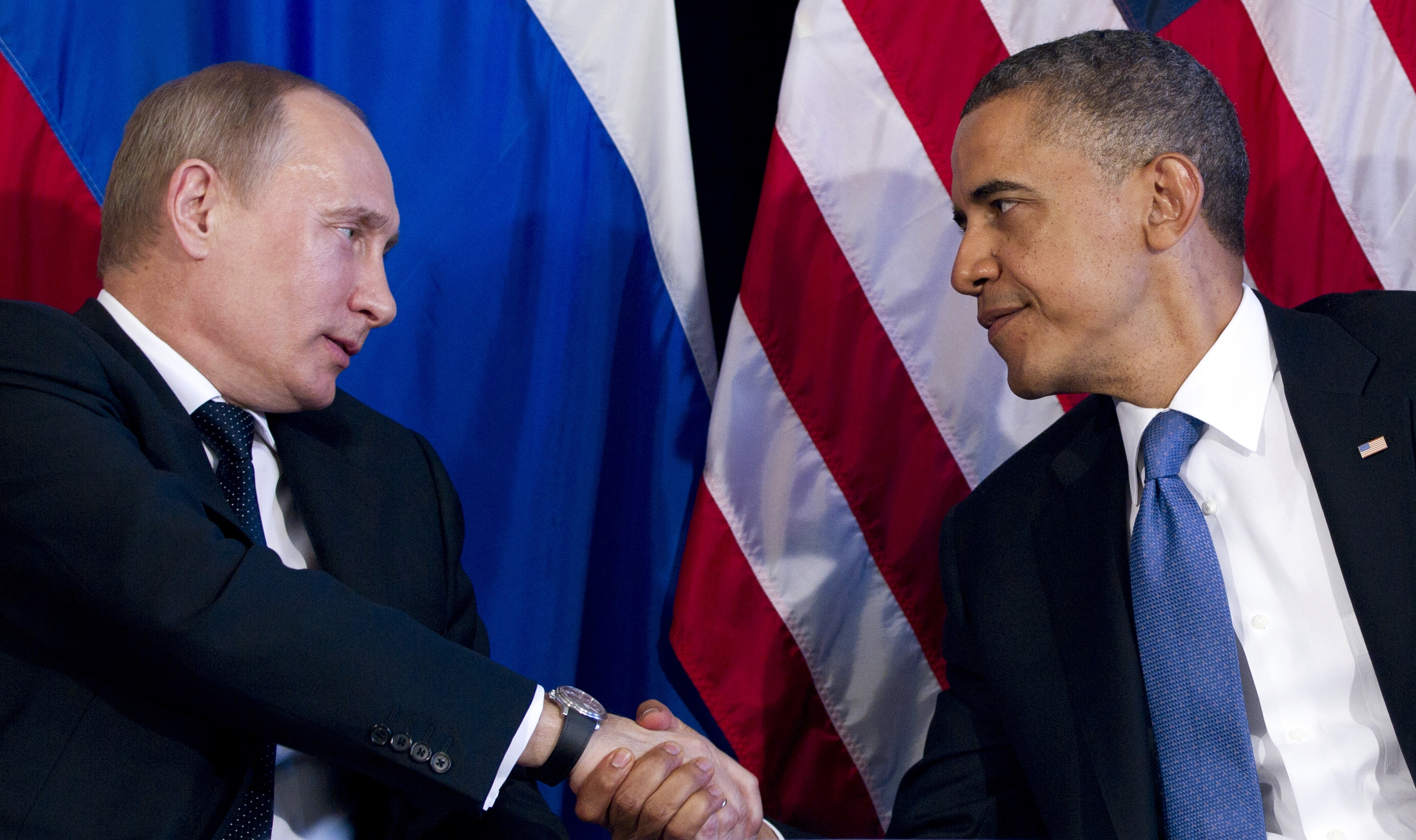 Барак Обама и Путин