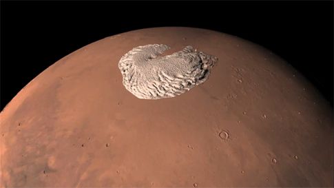 Ο Άι Βασίλης θα ξύλιαζε στο βόρειο πόλο του Άρη