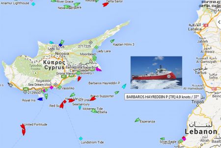 Ankara sends seismographic ship to areas under Cyprus’ authority