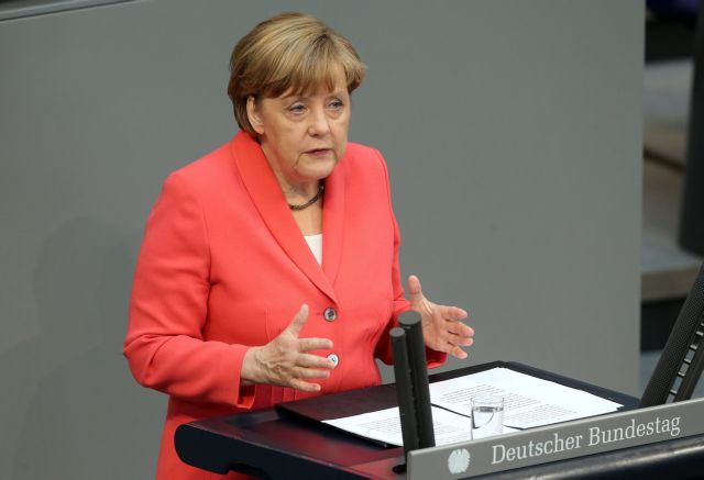 Angela Merkel insists that Greece belongs in the Eurozone