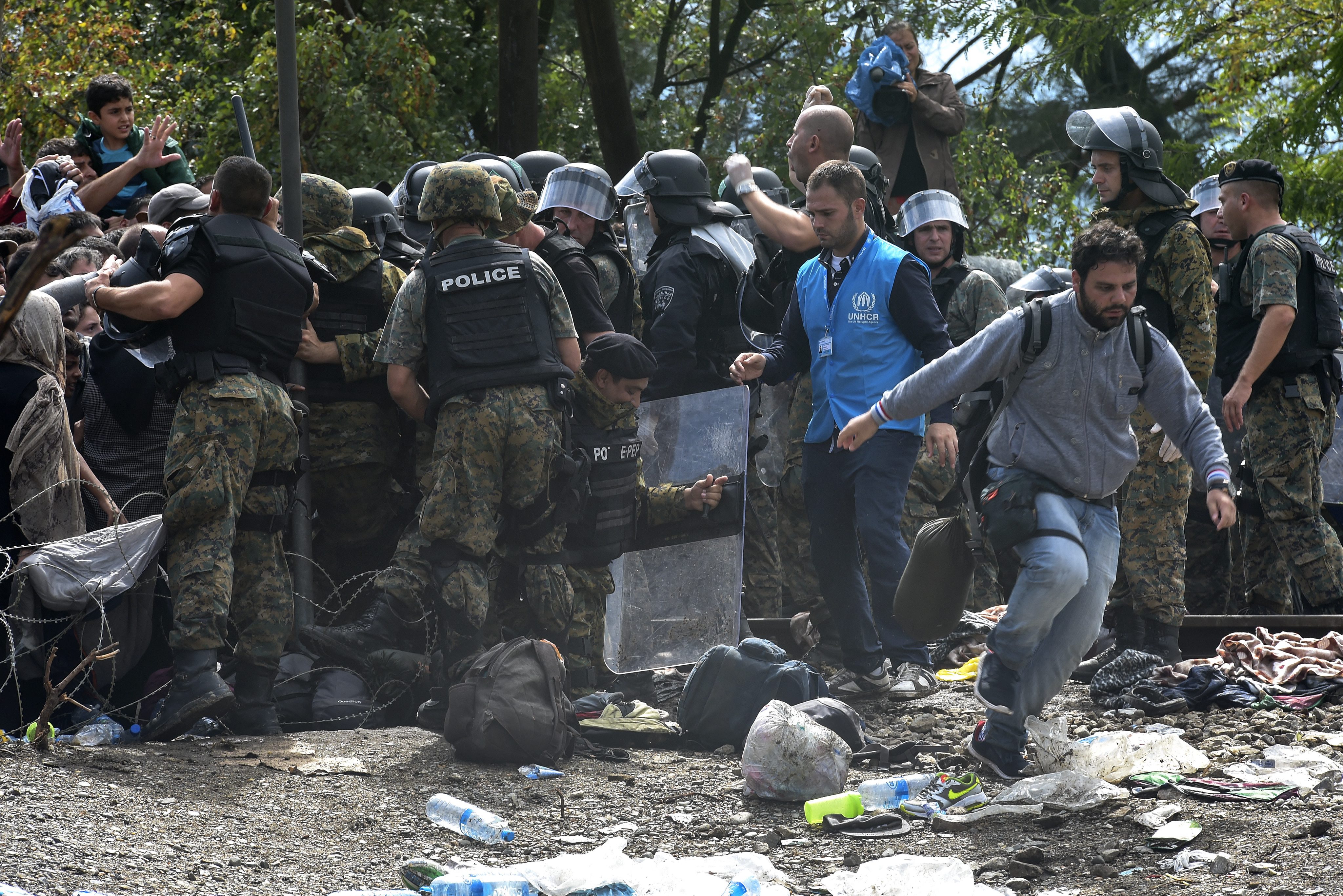 ΠΓΔΜ: Εξομαλύνεται η κατάσταση στα σύνορα με την Ελλάδα