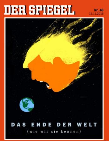 Τραμπ-κομήτης στο εξώφυλλο του Spiegel