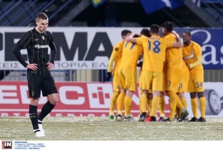 Ήττα της ΑΕΚ από τον Αστέρα στην Τρίπολη με 3-2