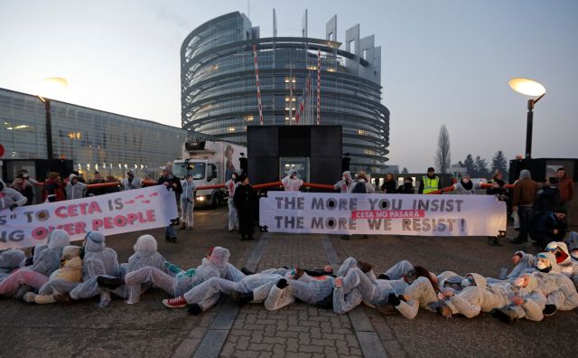 Το Ευρωπαϊκό Κοινοβούλιο ψηφίζει για την CETA