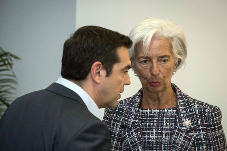 Tsipras to discuss post-bailout supervision, debt restructuring with Lagarde, Moscovici