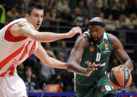 Euroleague: Ερυθρός Αστέρας – ΠΑΟ 63 – 69