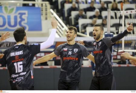 Α1 βόλεϊ: Ο ΠΑΟΚ πέρασε από το Βραχάτι, 3-0 τον Παμβοχαϊκό