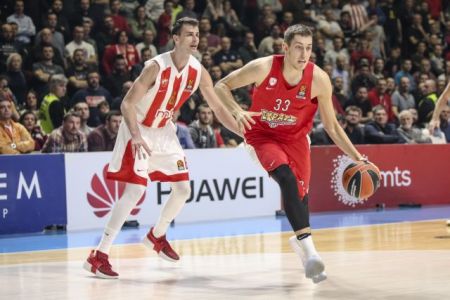 EuroLeague: Ερυθρός Αστέρας – Ολυμπιακός 89 – 78