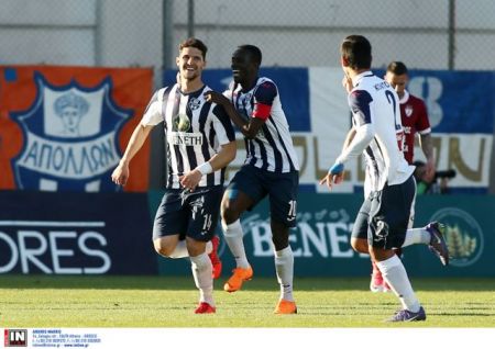 Super League: Ανάσα για τον Απόλλωνα με 3-0 επί της Λάρισας