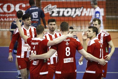 Στον τελικό της Volley League προκρίθηκε ο Ολυμπιακός