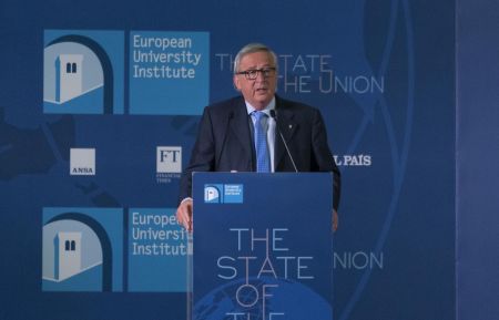 Juncker calls for solidarity towards Greece, Italy on migrant crisis