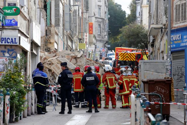 Μασσαλία: Εντοπίστηκε τρίτη σορός στα ερείπια των κτιρίων που κατέρρευσαν