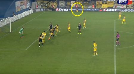 Στο γκολ της ΑΕΚ δεν είδε offside η Δέτση! (vid)