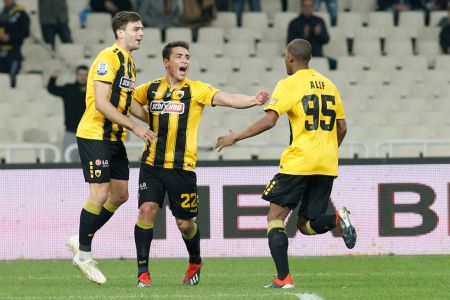 Με γκολ του Πόνσε το 1-0 της ΑΕΚ (vid)