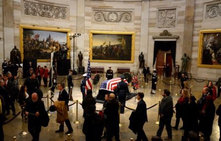 ΗΠΑ: Ημέρα εθνικού πένθους – Στην κηδεία του Τζορτζ Μπους ηγέτες από όλο τον κόσμο
