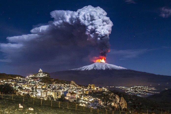 Παρακολουθήστε live την ηφαιστειακή δραστηριότητα της Αίτνας