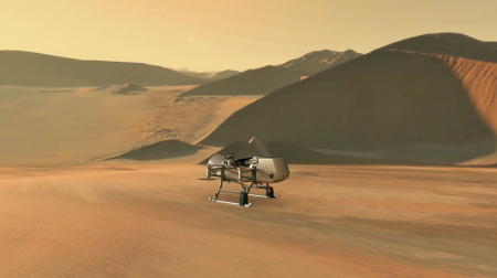 Η NASA αποφάσισε να στείλει στον Τιτάνα το Dragonfly