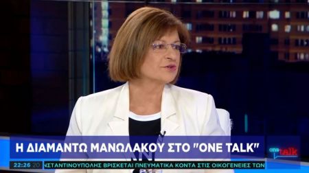 Δ. Μανωλάκου στο One Channel: Με υποδομές μετριάζεις τις καταστροφές