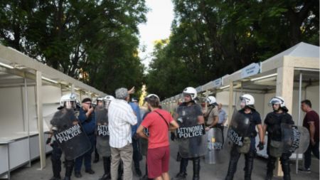 Ένταση στην ορκωμοσία Πατούλη στο Ζάππειο