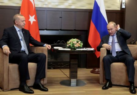 Συρία : Σε εξέλιξη η συνάντηση Ερντογάν – Πούτιν