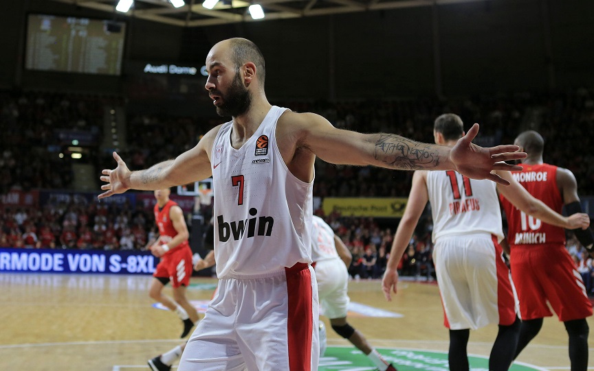 Euroleague: «Πιάνει» κορυφή και στο ranking ο Σπανούλης