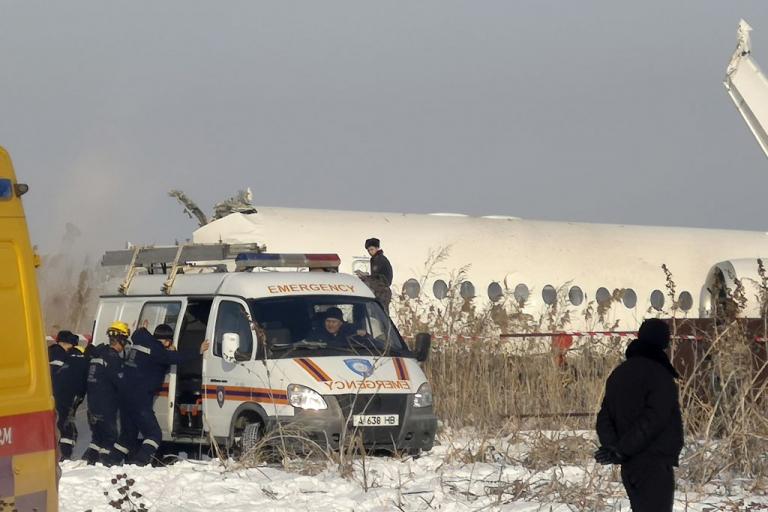 Καζακστάν: Στους 15 οι  νεκροί από τη συντριβή του αεροσκάφους λίγο μετά την απογείωσή του