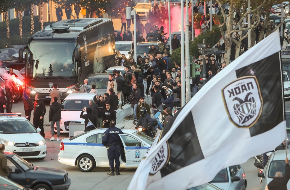 ΠΑΟΚ : 300 συλλήψεις οπαδών του εντός μίας εξαετίας