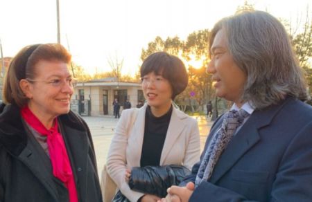 Συνάντηση Μενδώνη με τον διευθυντή του Εθνικού Μουσείου Τέχνης της Κίνας