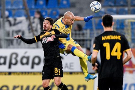 Έμειναν στο 1-1 Αστέρας και ΑΕΚ στην Τρίπολη