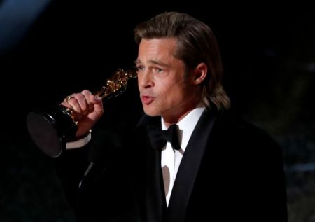 Oscars 2020: Στον Μπραντ Πιτ το βραβείο Β’ ανδρικού ρόλου