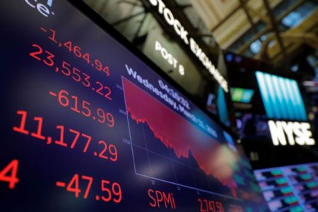 Κατέρρευσε η Wall Street – Η μεγαλύτερη πτώση μετά το κραχ του 1987 για τον Dow Jones