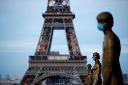 Γαλλία : Άλλη μια μέρα με πάνω από 10.000 κρούσματα κορωνοϊού