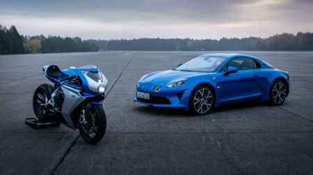 H Renault Alpine A110 δίνει έμπνευση στην MV Agusta Superveloce