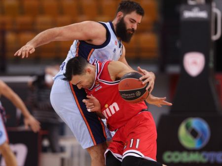 Η βαθμολογία της Euroleague μετά την ήττα του Ολυμπιακού από τη Βαλένθια