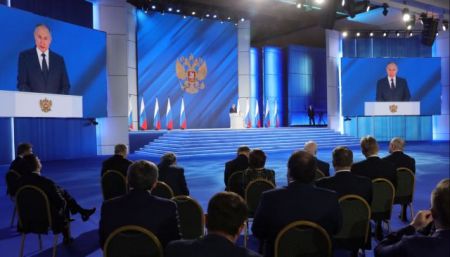 Πούτιν : Οσοι απειλήσουν τη Ρωσία θα το μετανιώσουν – Τι είπε στο διάγγελμά του