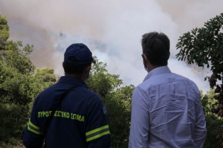 Φωτιά – Γενικό συναγερμό για αύριο σήμανε ο Μητσοτάκης από την Πολιτική Προστασία