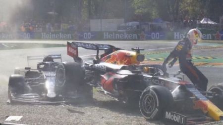 Formula 1 – Σφοδρή σύγκρουση του Χάμιλτον με τον Φερστάπεν – Τρομακτικό βίντεο